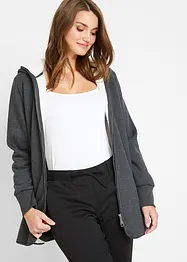 Veste sweat avec polaire, bonprix