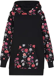 Robe fille sweat à capuche, bonprix