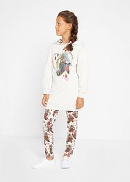 Sweat-shirt et legging fille (Ens. 2 pces.) coton, bpc bonprix collection