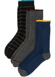 Lot de 3 paires de chaussettes thermo Viloft®, bpc bonprix collection