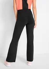 Lot de 2 pantalons de sport, bootcut, bonprix