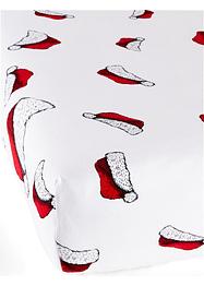 Drap-housse motif bonnet de Noël, bpc living bonprix collection