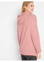 Sweat-shirt de grossesse /d'allaitement avec dentelle, bpc bonprix collection