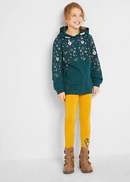 Sweat-shirt fille à capuche coton, bpc bonprix collection