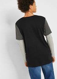 T-shirt garçon double épaisseur, bpc bonprix collection
