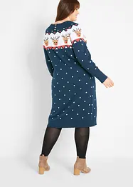 Robe de Noël en maille renne, bonprix