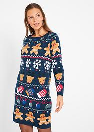 Robe en maille avec motifs pains d'épices, bpc bonprix collection