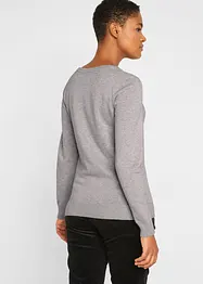 Pull de Noël en maille fine, bonprix