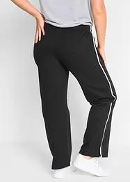 Lot de 2 pantalons sweat, coupe droite, bonprix