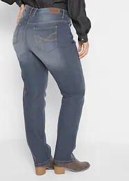 Jean droit taille mi-haute, ultra soft, bonprix