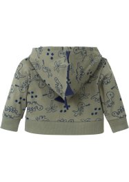 Gilet sweat-shirt bébé coton, bpc bonprix collection