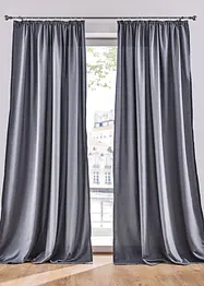 Lot de 2 rideaux en microfibre facile d’entretien, bonprix