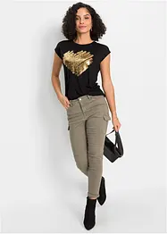 T-shirt en viscose mélangée, bonprix