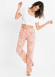 Lot de 2 pantalons de pyjama en coton, bpc bonprix collection