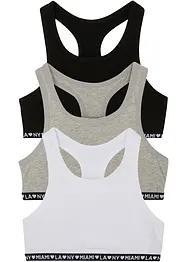 Lot de 3 brassières avec coton doux, bonprix