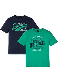 Lot de 2 T-shirts, bonprix