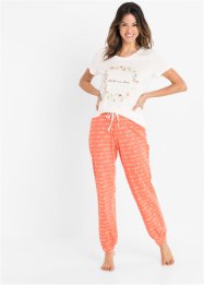 Pyjama avec coton bio, bpc bonprix collection