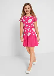 Robe T-shirt fille en coton, bonprix