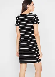 Robe en jersey extensible à manches courtes, bonprix