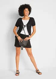 Boléro court en crochet, bonprix