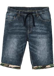 Bermuda taille extensible avec détail camouflage, Slim Fit, RAINBOW