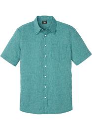 Chemise manches courtes en mélange lin, bpc bonprix collection