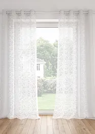 Voilage à imprimé (1 pce.) avec polyester recyclé, bonprix