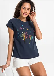 T-shirt à imprimé floral, bonprix