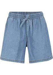 Short en denim léger avec taille confortable, extra large, bonprix