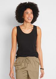 Top en jersey avec détail dos, bpc bonprix collection