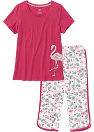 Pyjama corsaire 100% coton, bonprix