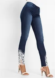 Jean Skinny, dentelle, bonprix