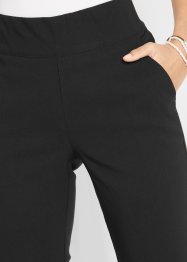 Pantalon 7/8 en bengaline avec taille élastiquée, bpc bonprix collection