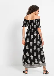 Robe col Bardot en viscose fluide, bonprix