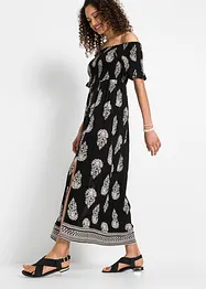 Robe col Bardot en viscose fluide, bonprix