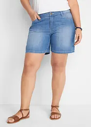 Lot de 2 shorts en jean extensibles, bonprix