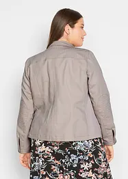 Veste biker avec empiècements latéraux extensibles, bonprix