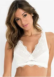 Soutien-gorge brassière sans armatures avec coton, bonprix