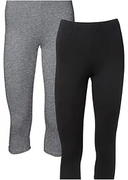 Lot de 2 leggings corsaires, bonprix