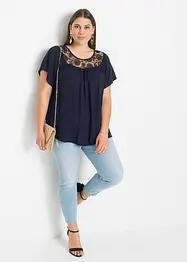 Blouse à dentelle, bonprix