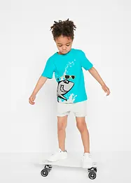 Lot de 2 T-shirts garçon en coton, bonprix