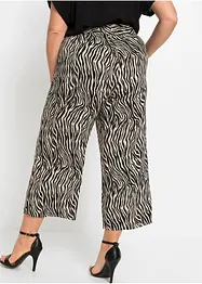 Jupe-culotte imprimée en viscose, bonprix