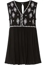 Blouse sans manches en viscose fluide, bonprix