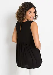 Blouse sans manches en viscose fluide, bonprix