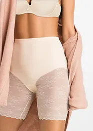 Panty sculptant à dentelle et effet gainant modéré, bonprix