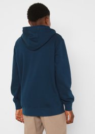 Sweat-shirt garçon à capuche en coton bio, bpc bonprix collection