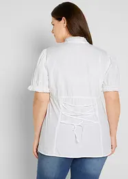 Blouse bavaroise à col Blanche-Neige, bonprix