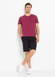 Lot de 3 T-shirts col V, bonprix
