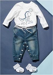 Jean bébé à enfiler, John Baner JEANSWEAR