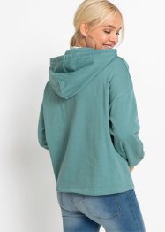 Sweat-shirt à capuche oversized en coton, RAINBOW